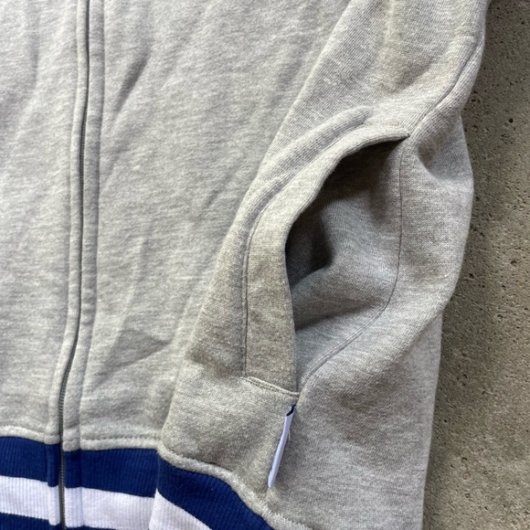 Vintage 90’s Disney Cruise Line Embroidered Striped Zip-Up Hoodie - Picture 11 of 12